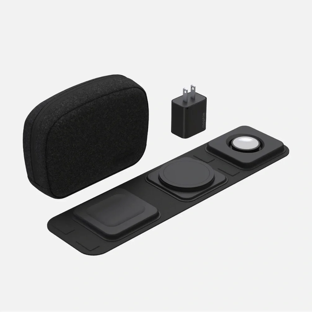 Mophie Black Travel Charger with MagSafe